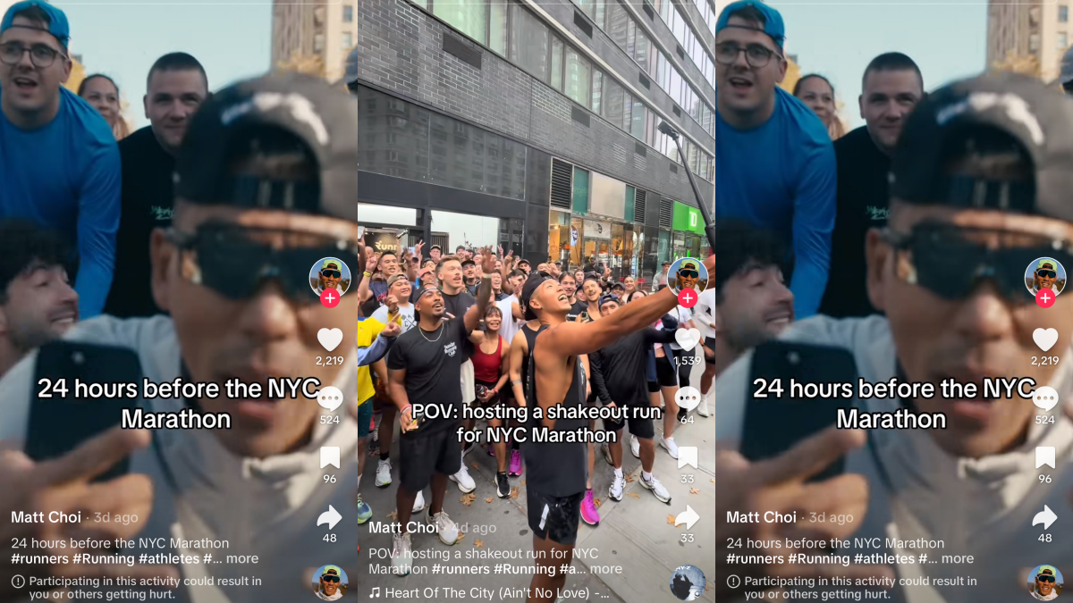 An influencer was disqualified from the NYC Marathon for bringing a filming crew onto the course [Video]