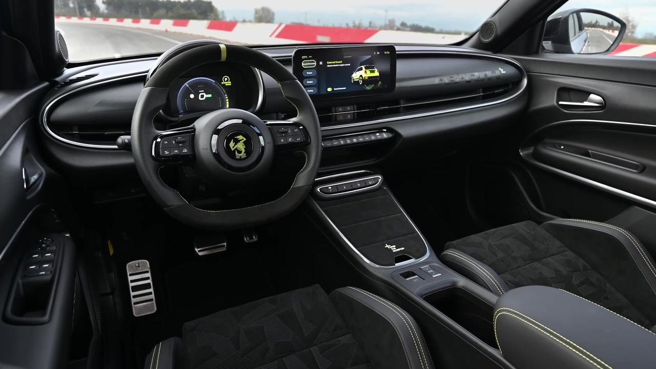 The new Abarth 600e Scorpionissima Interior [Video]