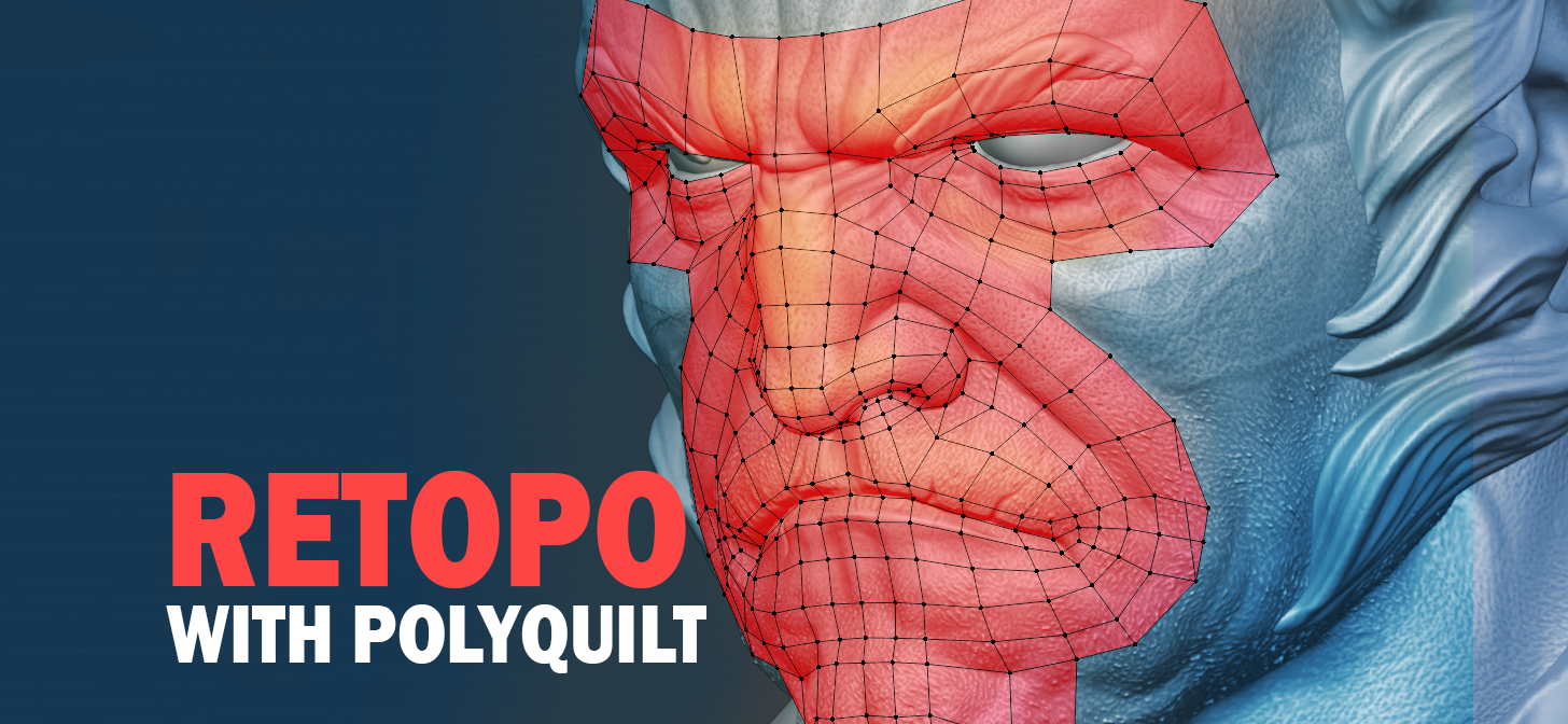 Retopologize in Blender Like Mayas Quad Draw With This Free Extension [Video]