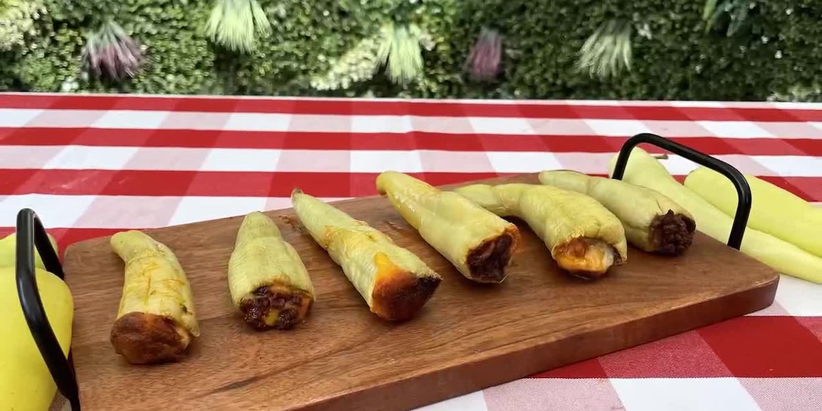 Tailgate Tastes: Stuffed banana peppers [Video]