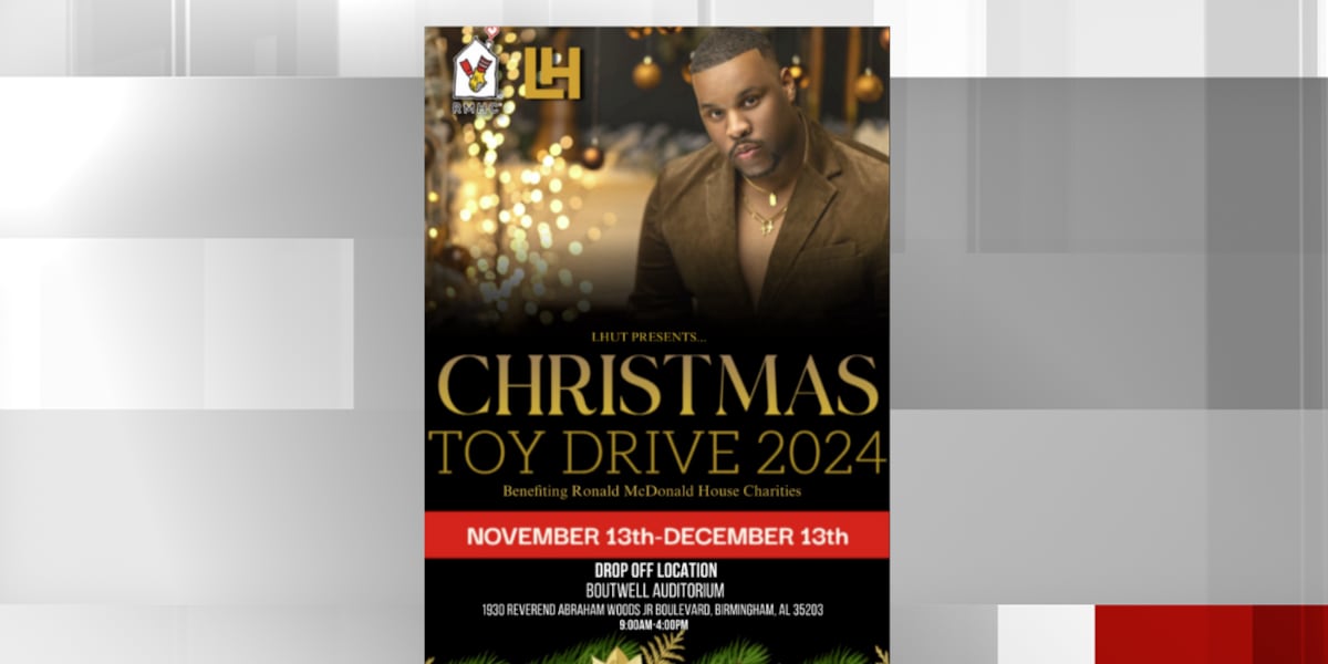 Birmingham social media star hosts toy drive with Ronald McDonald House [Video]