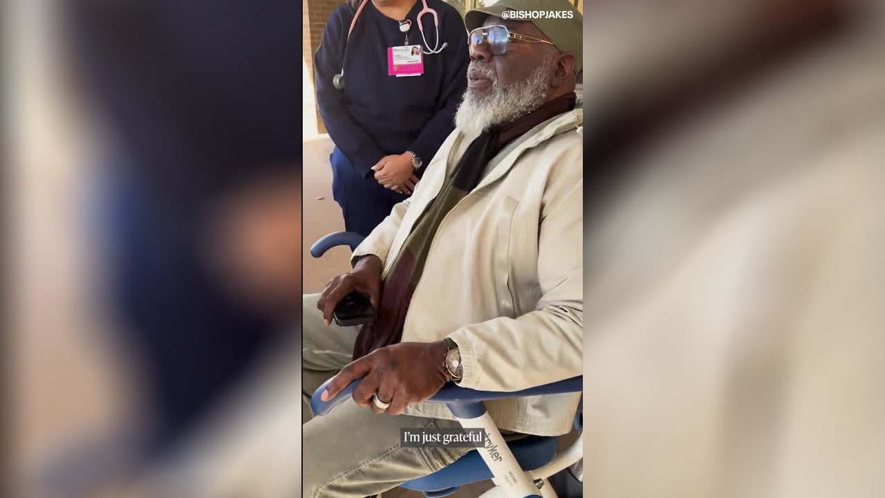 T.D. Jakes gives update on health, says he didn’t suffer stroke [Video]