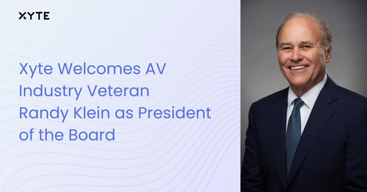 Xyte Welcomes AV Industry Veteran Randy Klein as President of the Board | PR Newswire [Video]