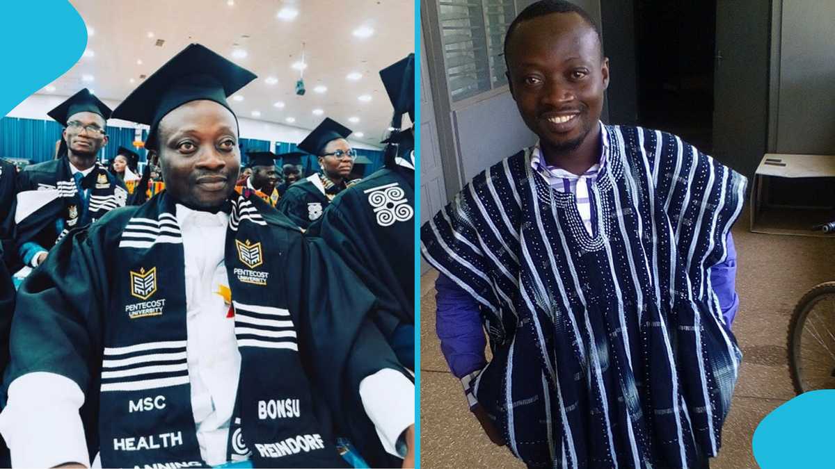 Physician Assistant Graduates With A Masters In Health Planning, Netizens Congratulate Him [Video]