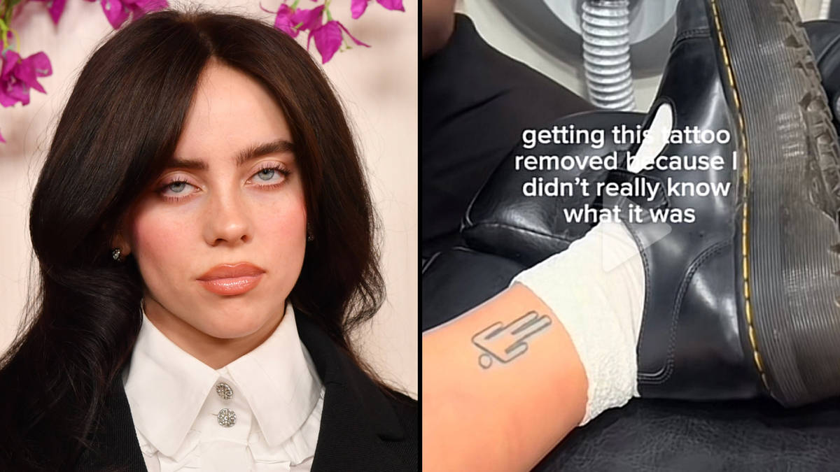 Billie Eilish responds after fan removes Blohsh logo tattoo over meaning controversy [Video]