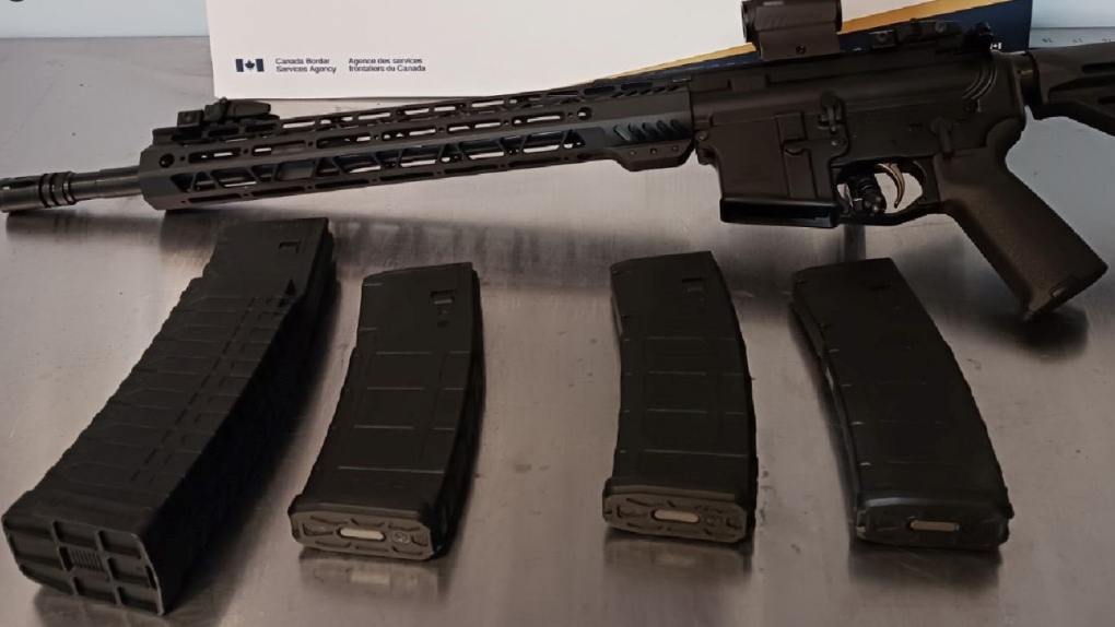 Rifle seized at Ambassador Bridge [Video]