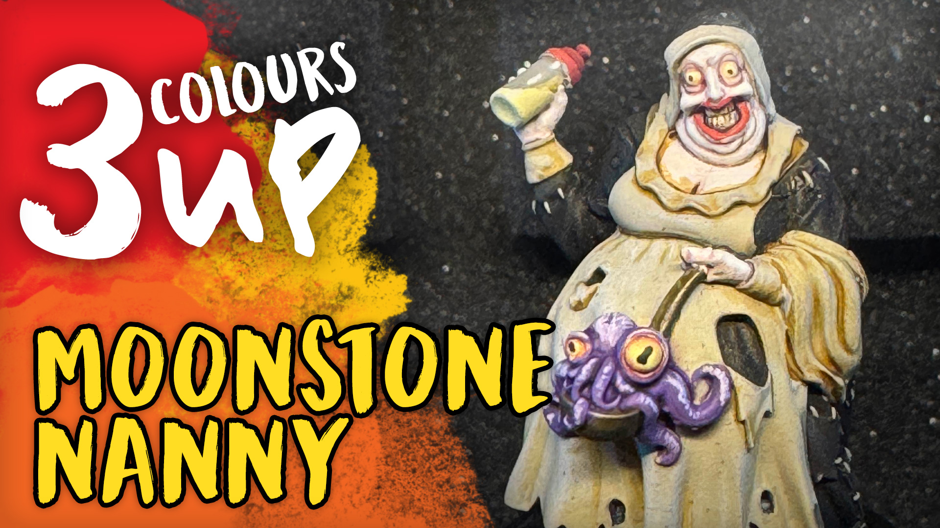 How To Paint Moonstones Nanny [Video]