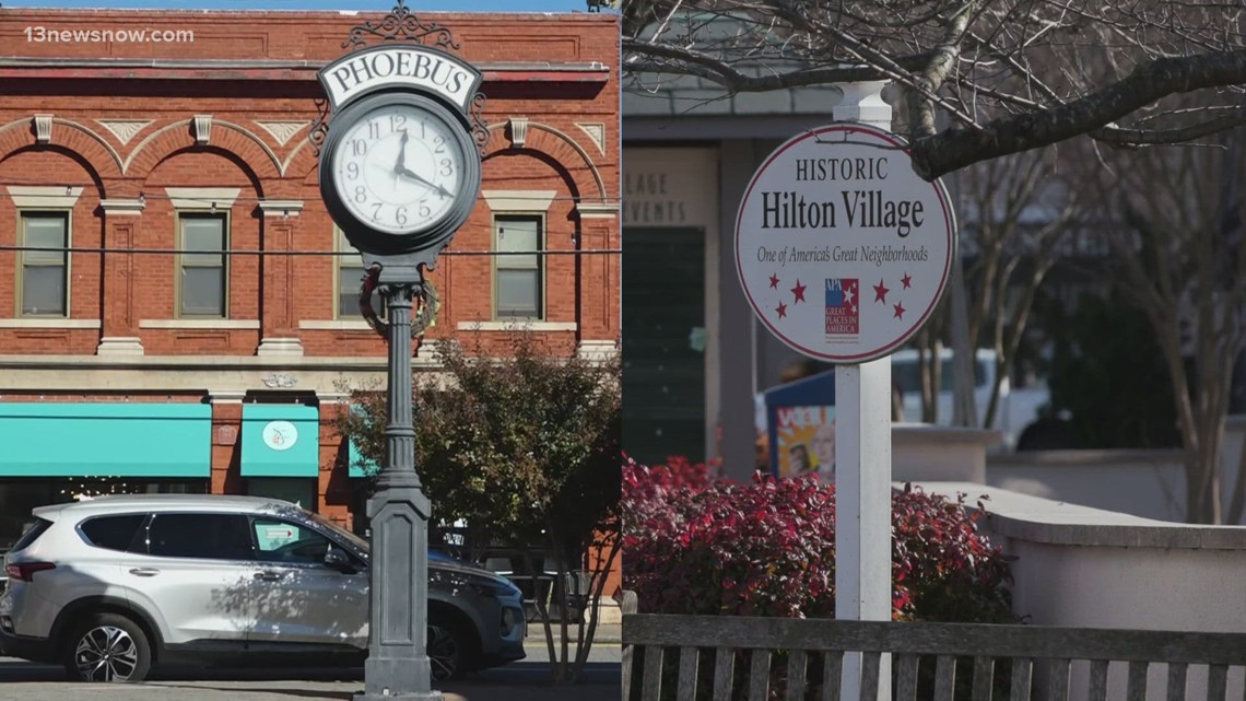 Phoebus, Hilton Village designated as 