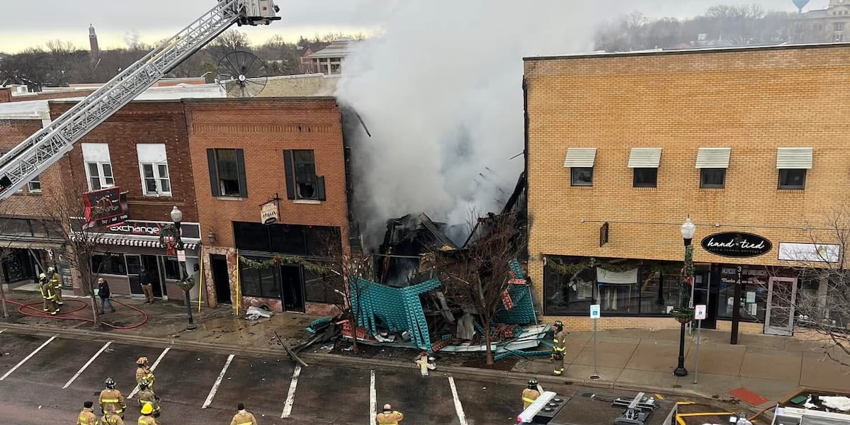 Adjacent buildings temporarily closed for evaluations following Brookings fire [Video]