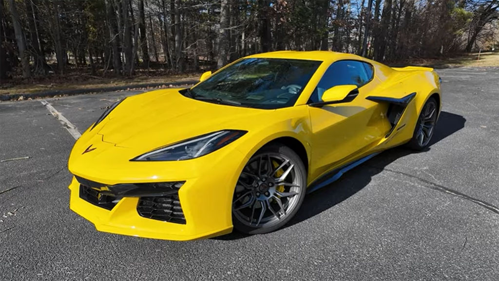 [VIDEO] Up Close with a New 2025 Corvette Z06 in Competition Yellow