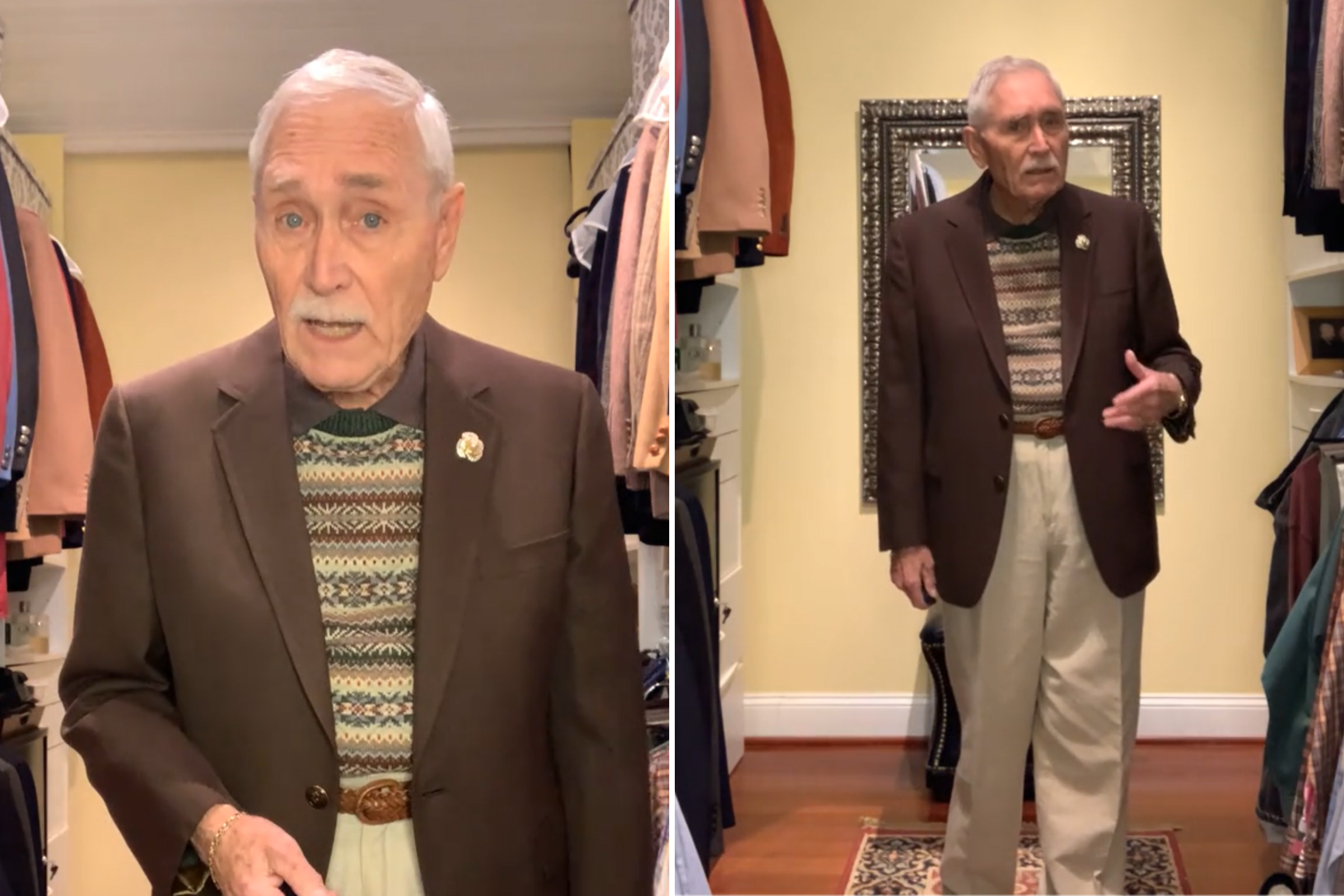 78-Year-Old Boomer Goes Viral for Unique Sense of Style: ‘Diva’ [Video]