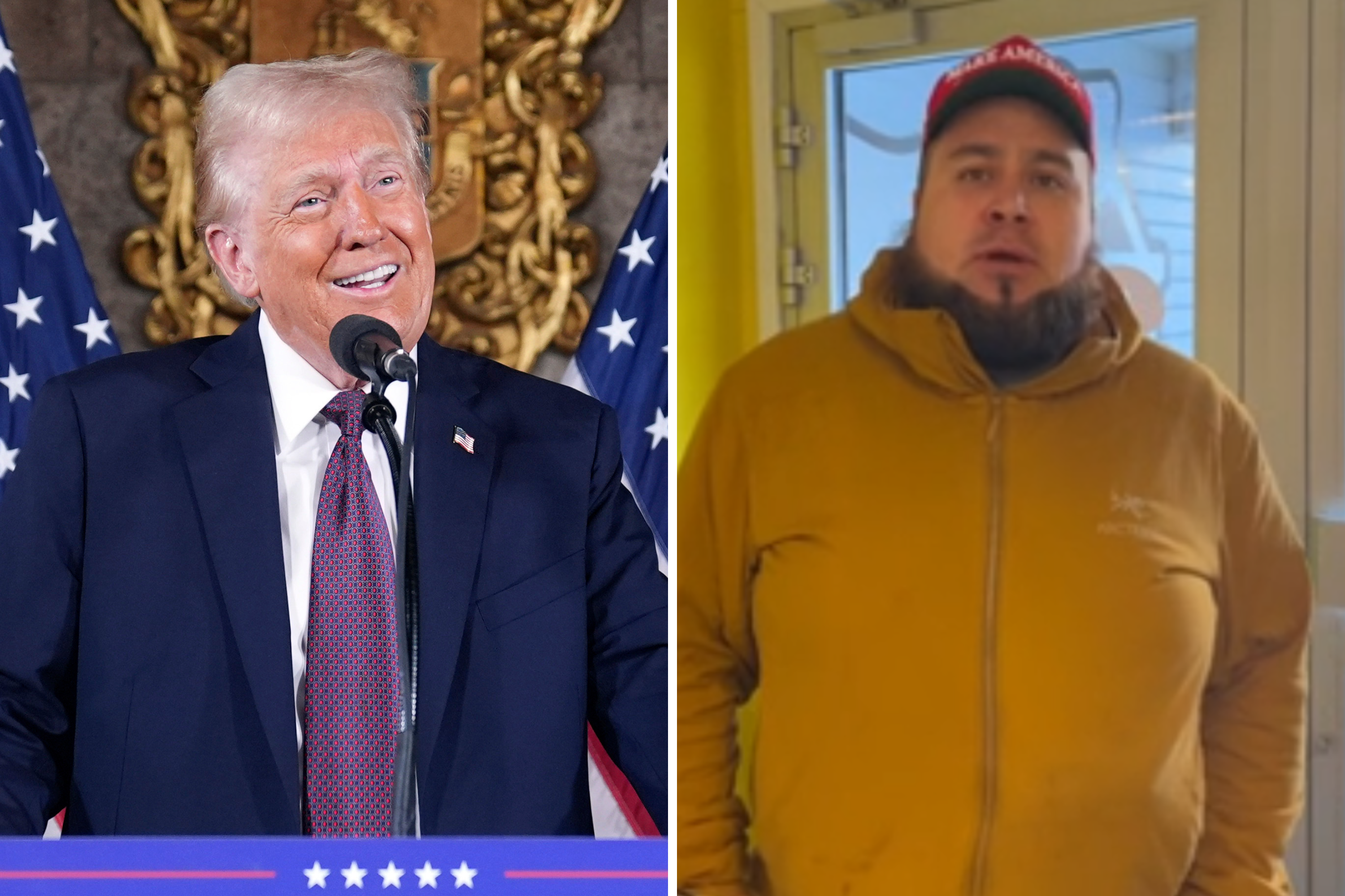 Trump Supporter Featured in Greenland Truth Social Video Is Convicted Drug Offender