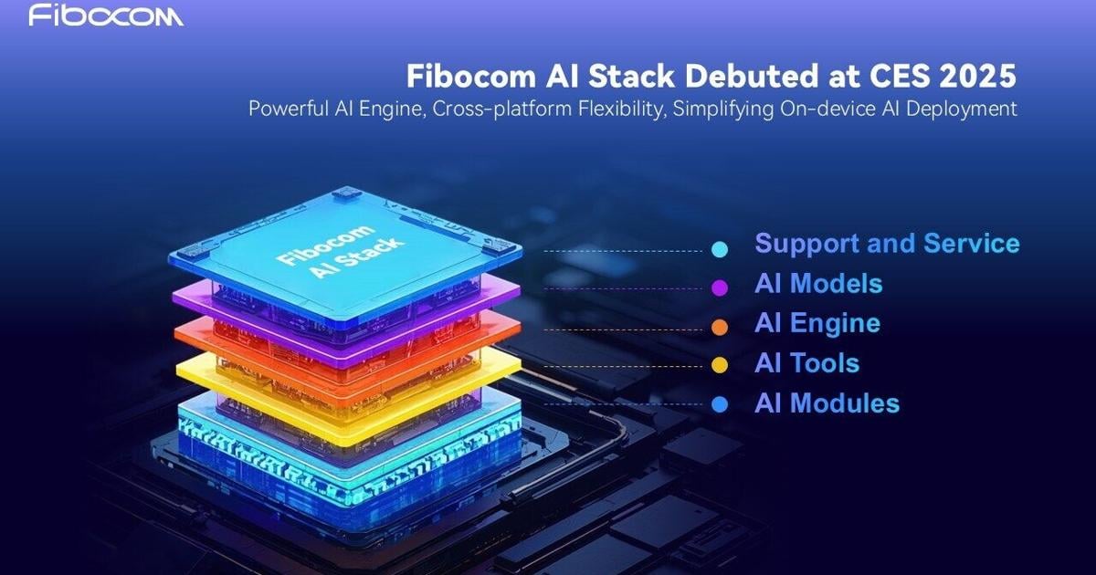 Fibocom Launches the Fibocom AI Stack to Facilitate On-device AI Deployment with a Fully Manageable Service at CES 2025 | PR Newswire [Video]