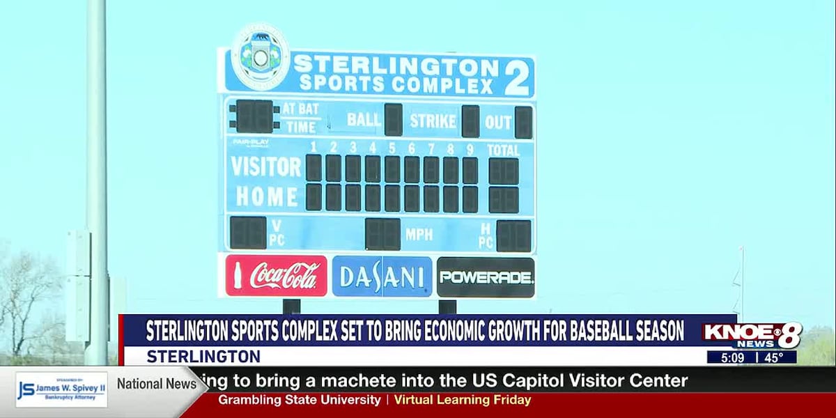 Sterlington Sports Complex set to bring economic growth for baseball season [Video]