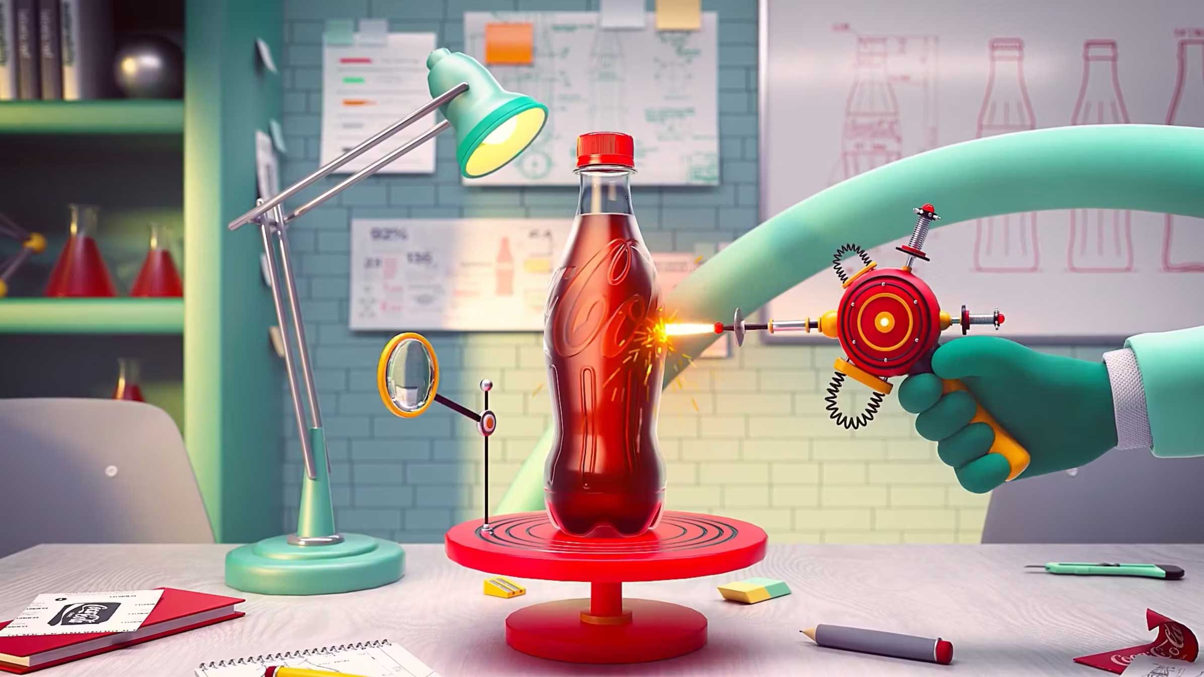 Yeti and Nottoscale Get Their Hands Up for Coca-Cola – Motion design [Video]