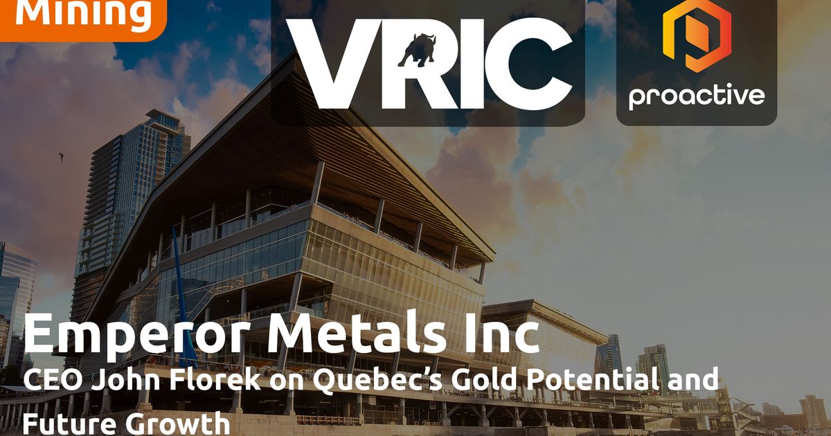 Emperor Metals CEO Discusses Duquesne West and Lac Pelletier Projects at VRIC [Video]