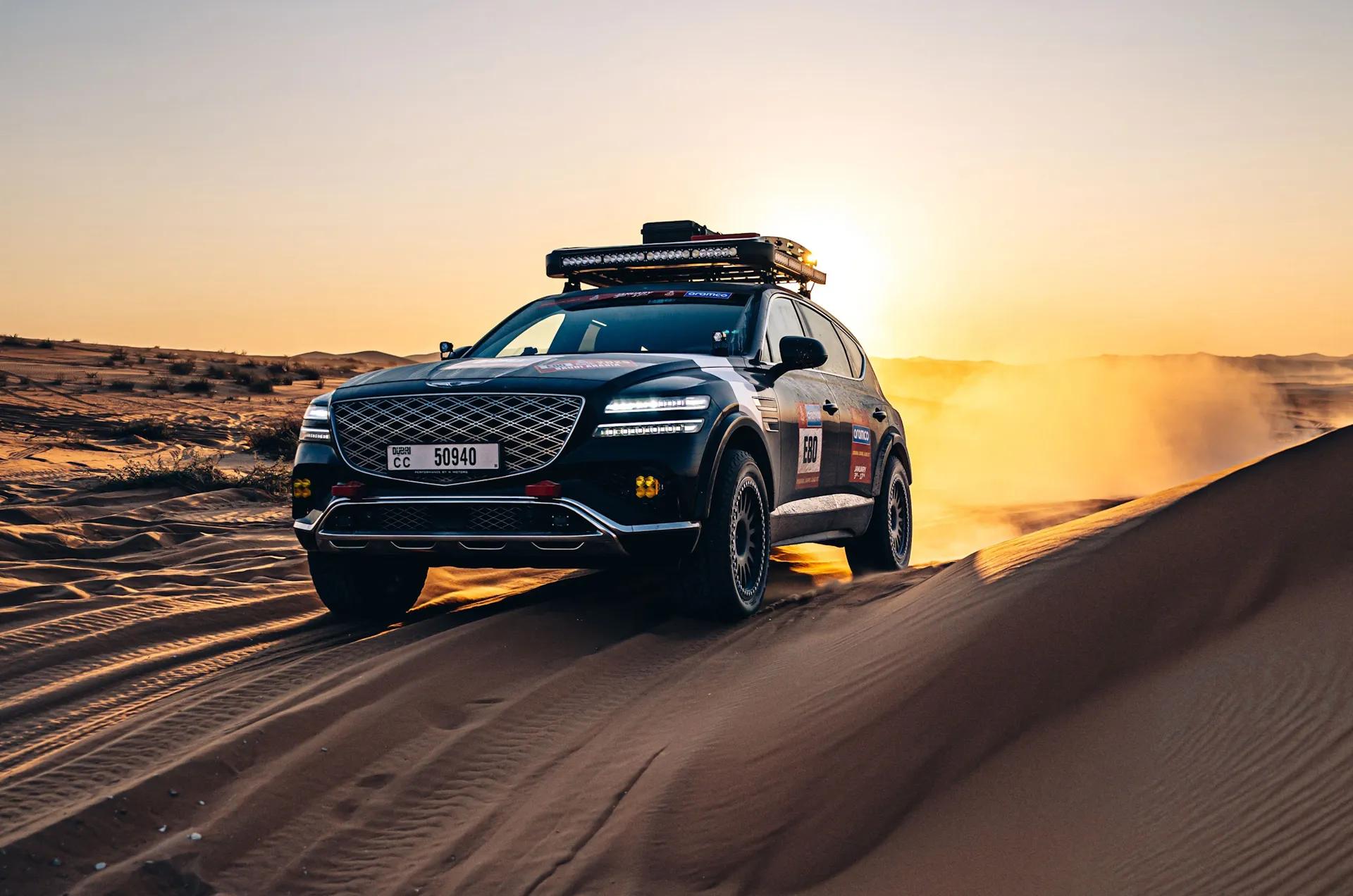 Jacky Ickx returns to Dakar at 80 with Genesis GV80 Desert Edition [Video]