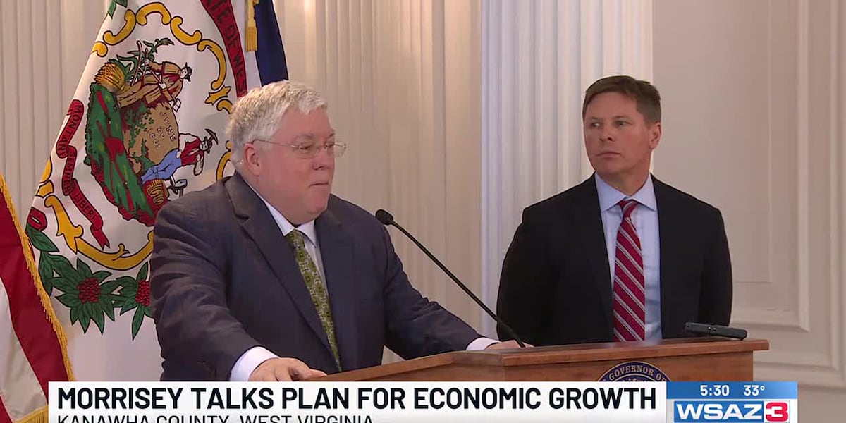 Morrisey talks plan for economic growth [Video]